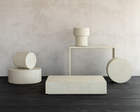 Elements Soffbord Off-white Ø80 cm