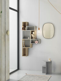 Framed Spejl S Taupe