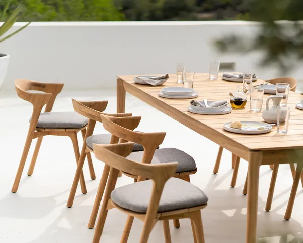 Bok Outdoor Spisebord 100x250 cm Teak