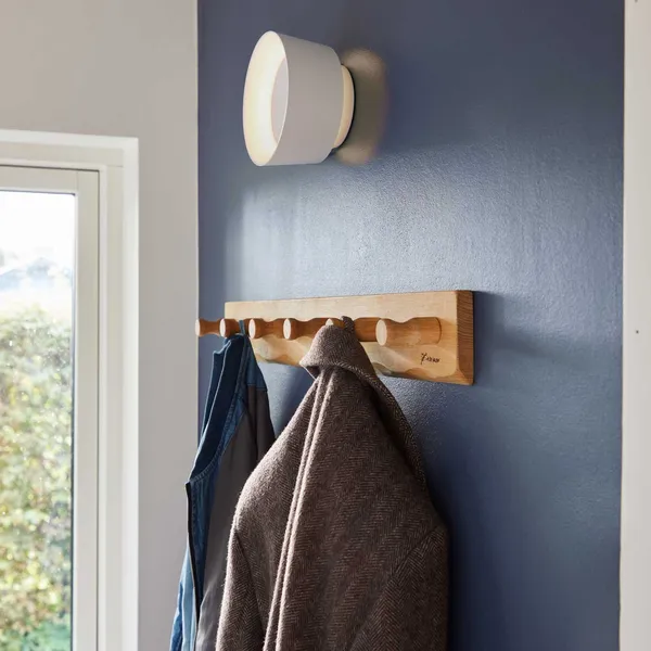 Cookie Væglampe / Loftslampe Ø15 cm Hvid