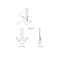 Arrow Hanger Vit