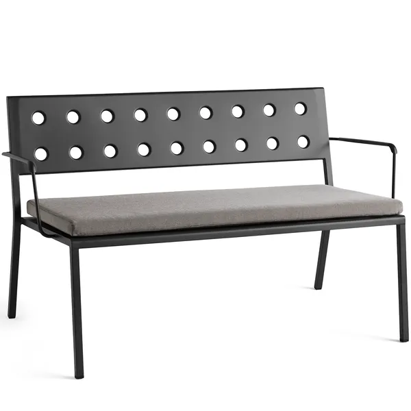 Balcony Sædepude Til Loungesofa Sort