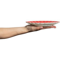 Oyster Tallerken 20 cm Rød