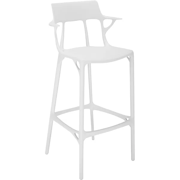 A.I. Barstol Resirkulert 75 cm Hvit
