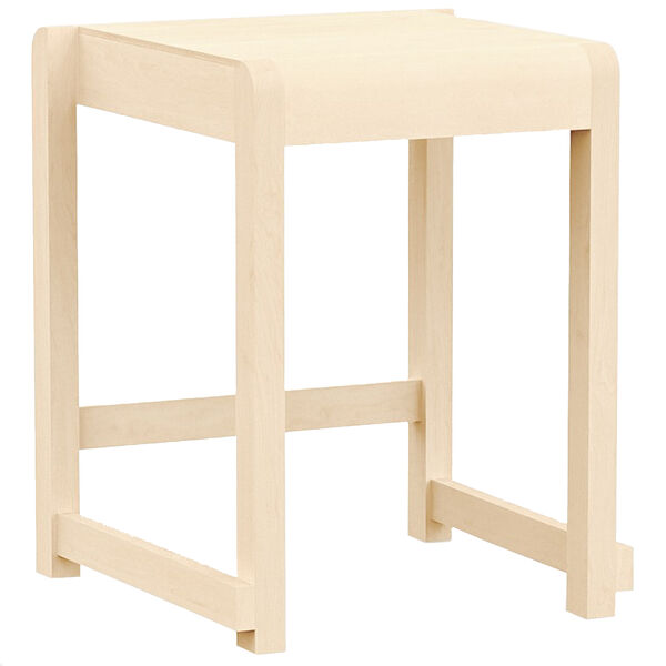 Low Stool 01 Taburet Naturlig