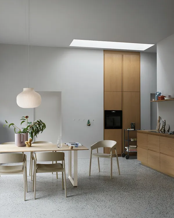 Strand Pendant Closed Ø45 White