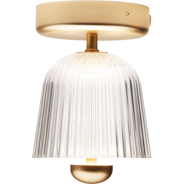 Asteea Loftslampe Satin Brass / Klar