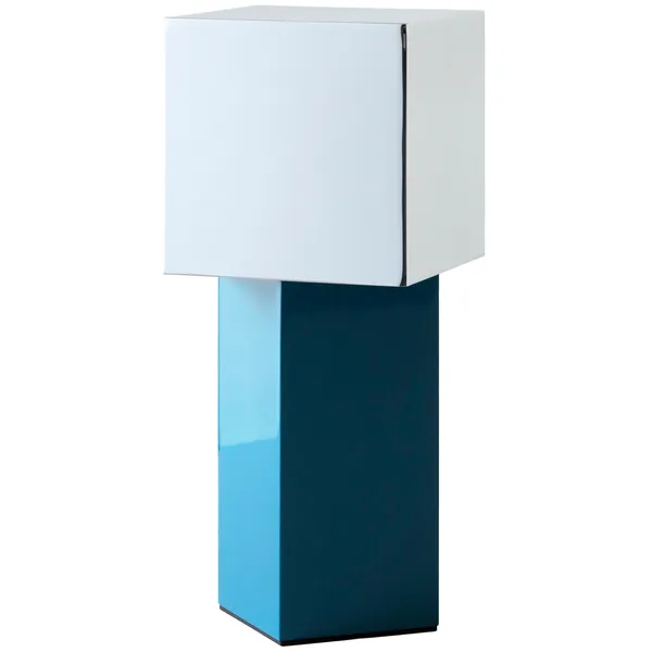 Pivot ATD7 Bærbar Bordlampe Blå/Silver