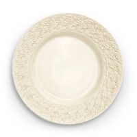 Lace Tallrik 32 cm Vit