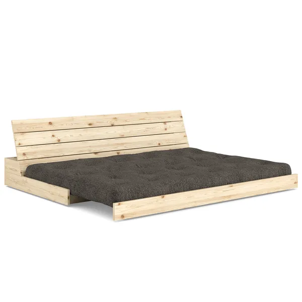 Base Sofa Bed Raw / Mellow Brown
