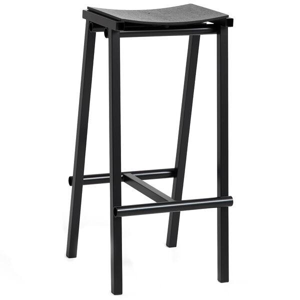 Taburete 8 Baarijakkara 75 cm Musta