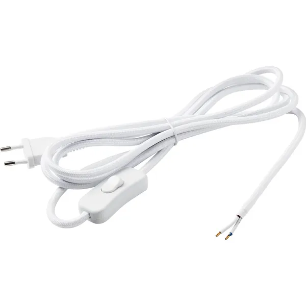 Cable Set With On And Off Switch White
