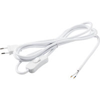 Cable Set With On And Off Switch White