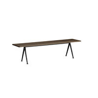 Pyramid Bench 12 190X40 Black Frame/Smoked