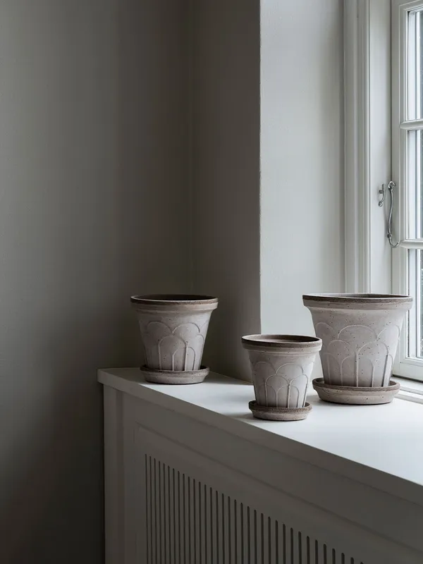 Fleur Krukke 14 cm Grå