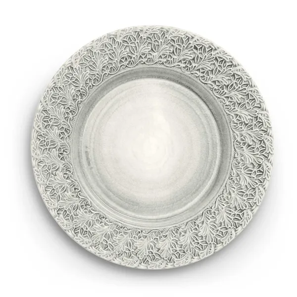 Lace Tallerken 32 cm Grå