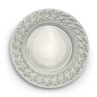 Lace Tallerken 32 cm Grå