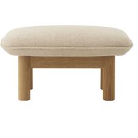 Brasilia Ottoman Natural Oak Bouclé 02 Beige