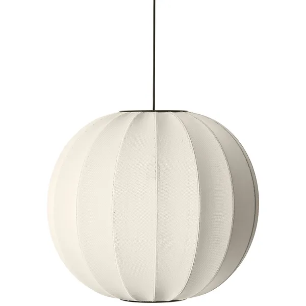 Knit-Wit LED Pendel Rund Ø60 cm Pärlvit