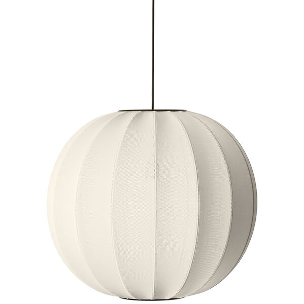 Knit-Wit LED Pendel Rund Ø60 cm Pearl White