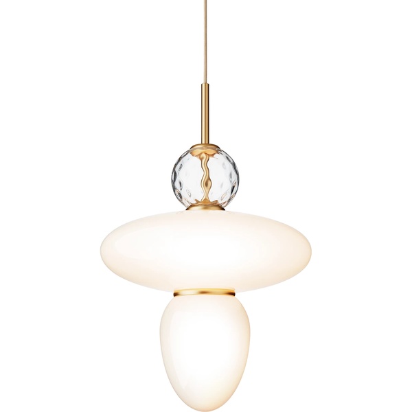 Rizzatto 43 Pendel Messing / Opal