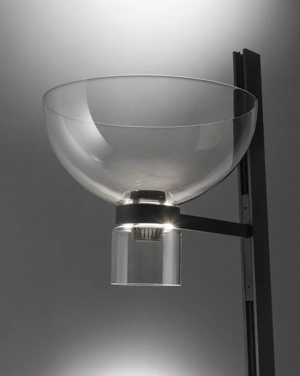 Nocturne Floor Lamp Bowl Black