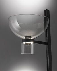 Nocturne Floor Lamp Bowl Black