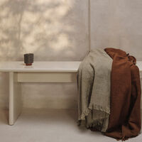 Weaver Pledd 120x170 cm Grey Green