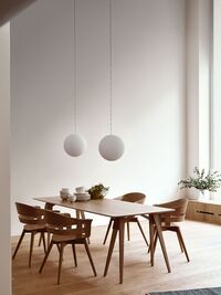 Luna Lampe Small Ø16cm Hvid
