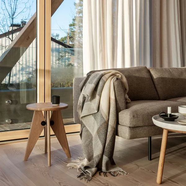 Myrull Plaid 140x220 cm Naturlig