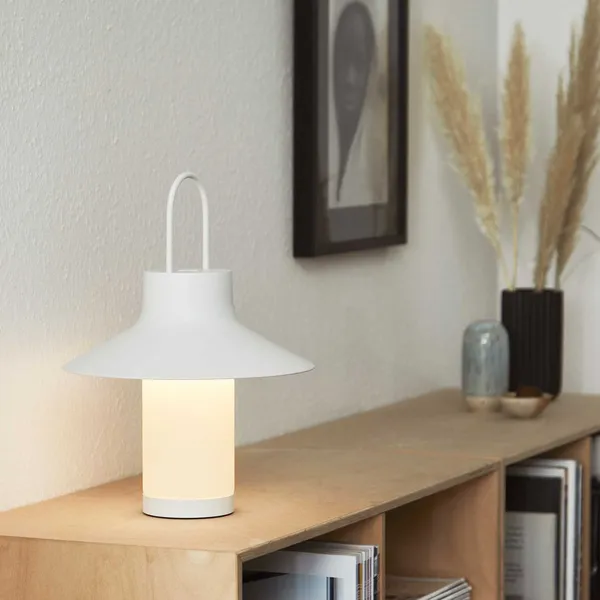 Shadow Large Bordslampa Vit