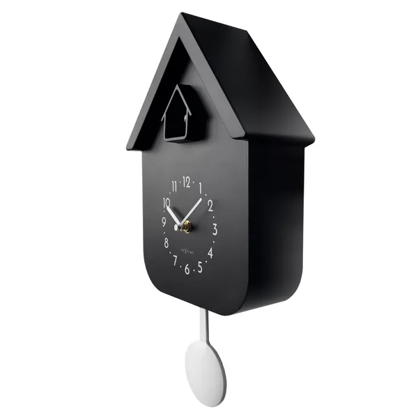 Twitter Wall Clock Black