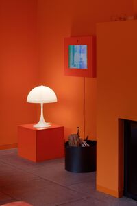 Panthella 400 Bordslampa Opalvit