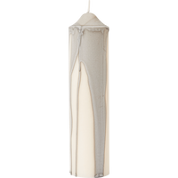 Dryp Blockljus 20 cm Varmgrå