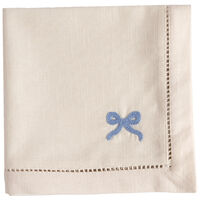 Bow Bomullsservett 45x45 cm Blå