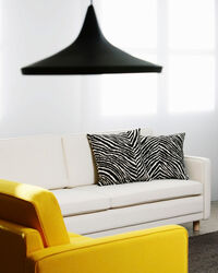 Zebra Kuddfodral 40x60 cm Svart / Vit