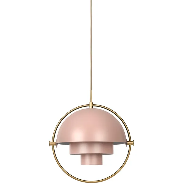 Multi-Lite Riippuvalaisin 36 cm Messinkinen / Rose Dust Puolihimmeä
