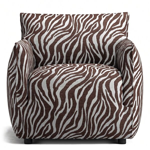 Le Petite Lenestol Zebra Brun / Hvit