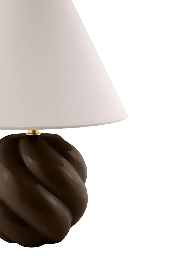 Dahlia 24 Bordlampe Mocha