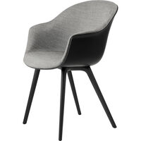 Bat Spisebordsstol Betrukket Forside / Plastbase Remix 3 152