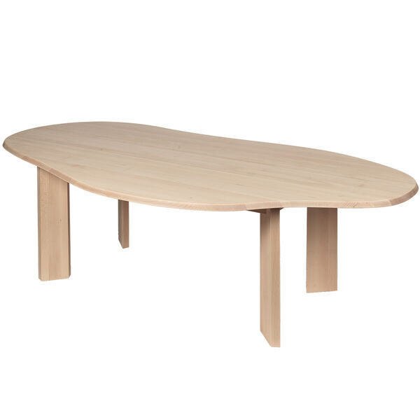 Tarn Spisebord 220 cm Hvidolieret Bøg