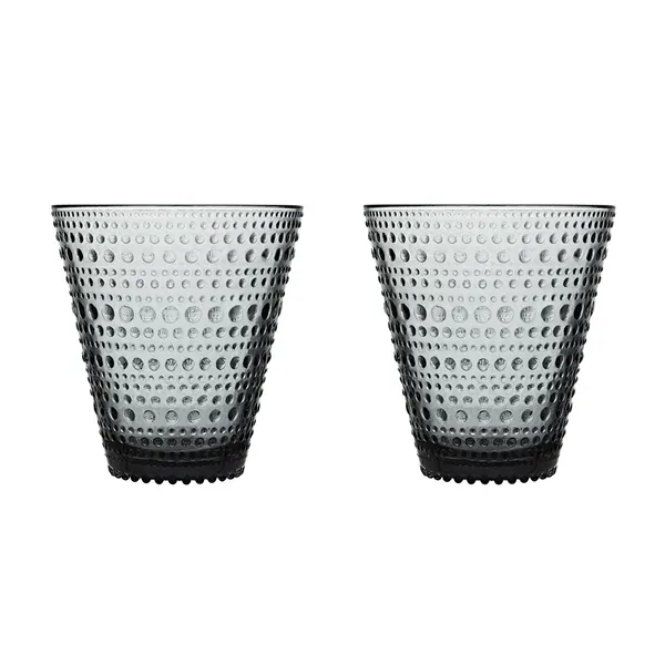 Kastehelmi Dricksglas 30 cl 2-Pack Grå