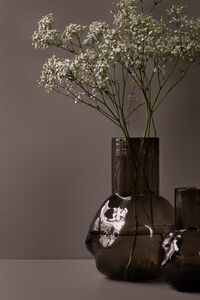 BUNCH Vase 30 cm brown