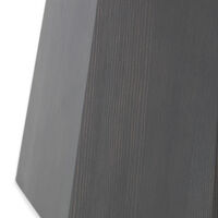 Pine Sidebord Ø65 cm Mørkegråt