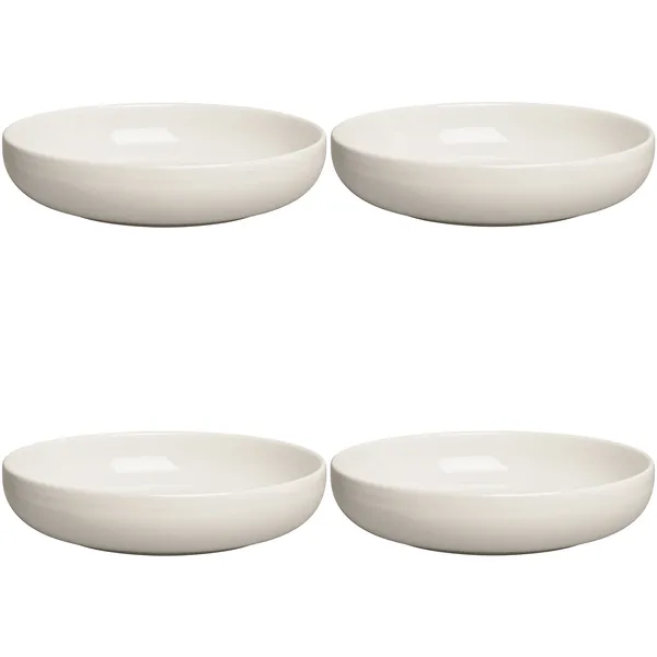 BON Skål 22 cm 4-pack Ivory