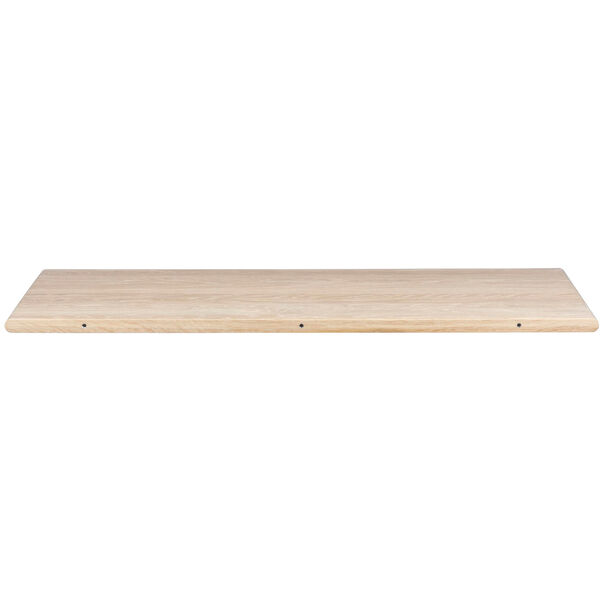 Symphony 78 Tillægsplade 48x105 cm Hvidolieret Massiv eg