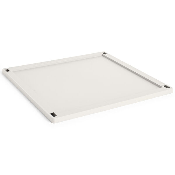 Colour Crate Plastic Medium Square / Cube Låg Off-white