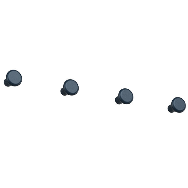 Classic Koukku 4 kpl:n pakkaus Keskiyönsininen