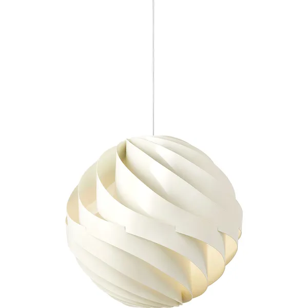 Turbo Pendel Ø 62 cm Glossy Alabaster White