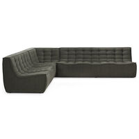N701 Sofa 3-Pers Eco / Moss
